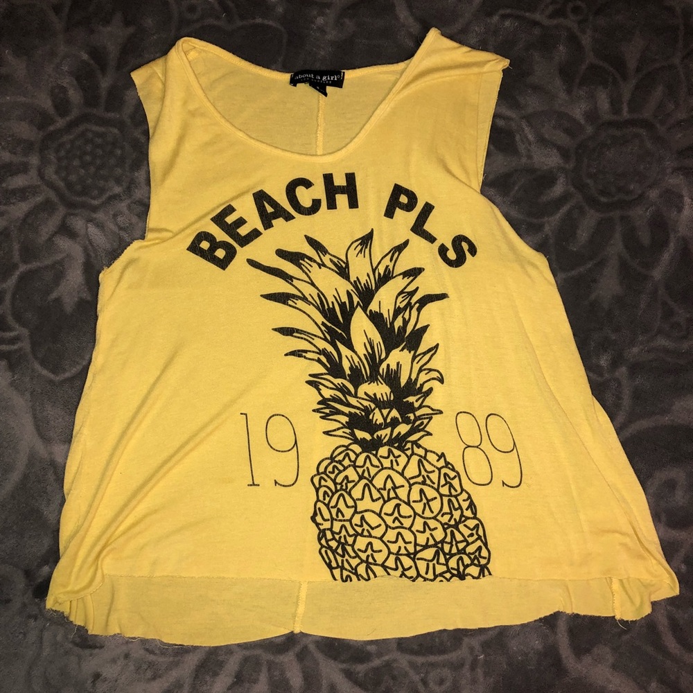 Graphic tank top